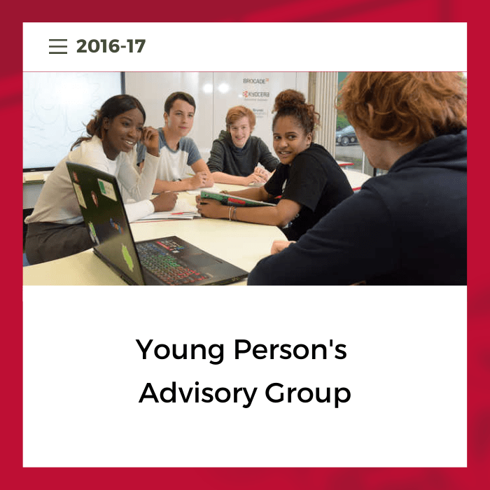 -2016-17 - Young Person's Advisory Group