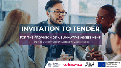 image of Invitation To Tender - Summative Assessment - Bridging the Gap Programme