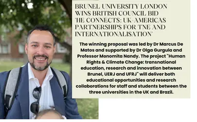image of Brunel University London Wins a British Council Bid