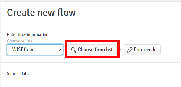 create flow wiseflow