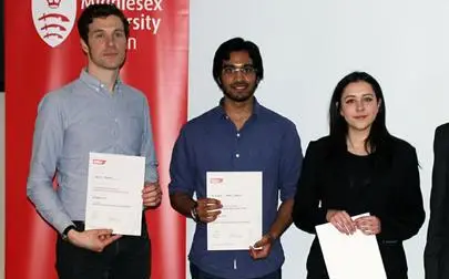 image of Year 2 students retain the IMechE Year 2 GLR Design Challenge trophy