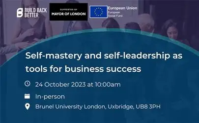 image of Business Workshop: Self-mastery and self-leadership as tools for business success