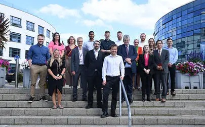 image of Government delegation tour Brunel Hydrogen facilities
