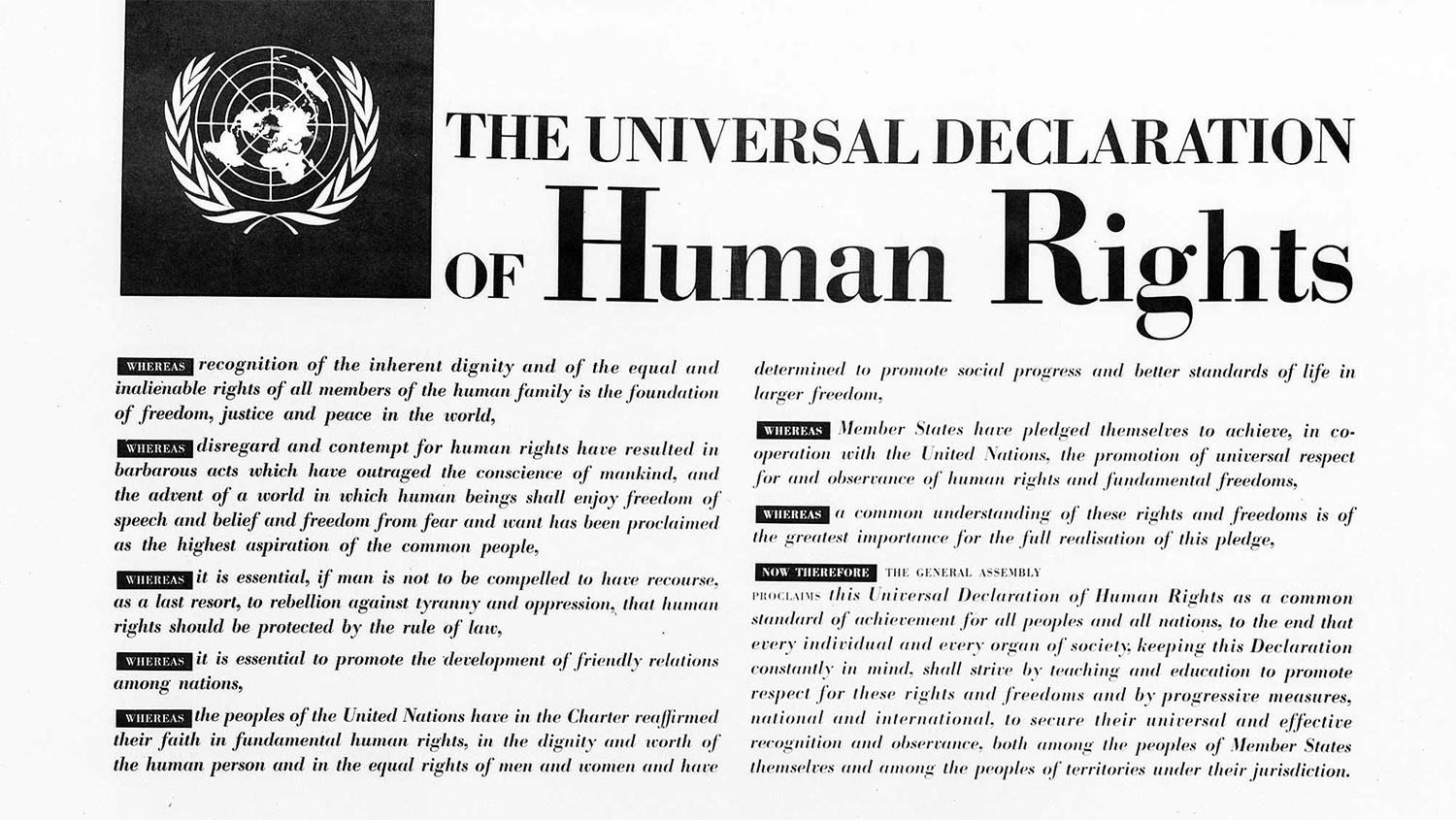 Declaration Human Rights IN1