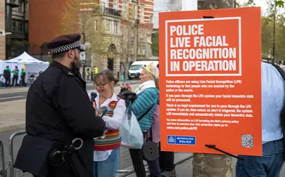 image of Existing laws are enough for live facial recognition in public places
