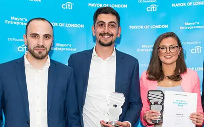 image of Double win for Brunel entrepreneurs at Mayor of London's competition