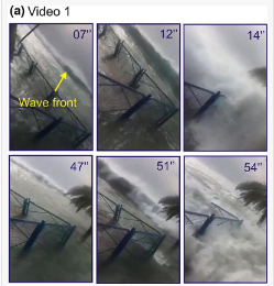 Snapshots of videos showing the inundation of the 19 March 2017 Dayyer tsunami-like waves copy