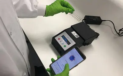 image of Virus Hunter COVID test trialled in hospital