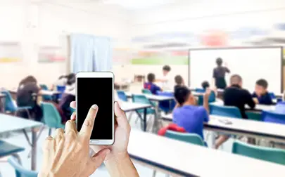 image of Mobile phones in the classroom can support teaching and learning