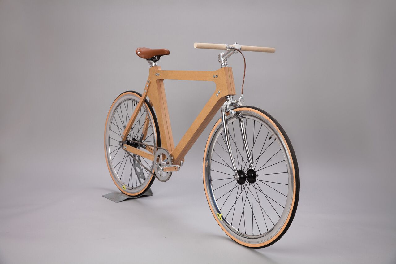 Wooden Bicycle Frame Kit Brunel University London