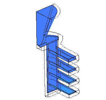 Animation of steel investment casting