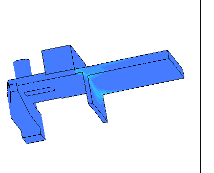 Animation of steel investment casting