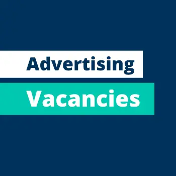 Advertising vacancies