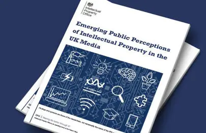 image of Intellectual Property Office: Emerging public perceptions of intellectual property in UK media – Dr Hayleigh Bosher