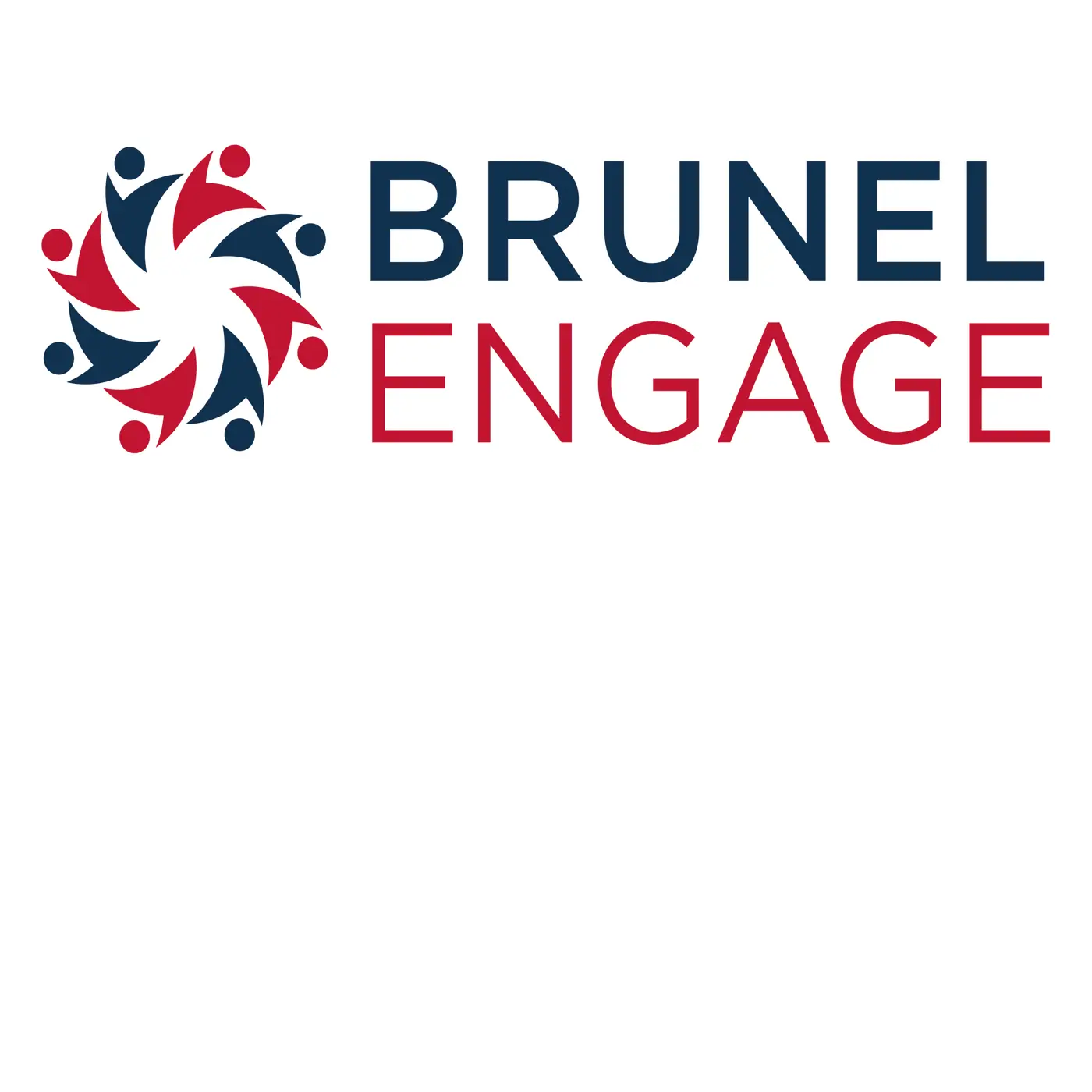 Brunel Engage logo, red and blue - 700 x 700 -
