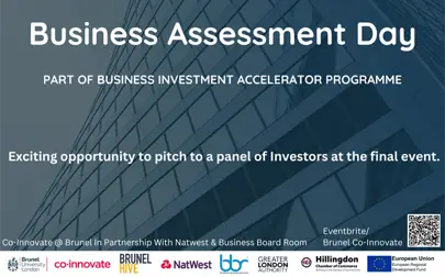 image of Business Investment Accelerator Programme: Business Assessment/Review Day