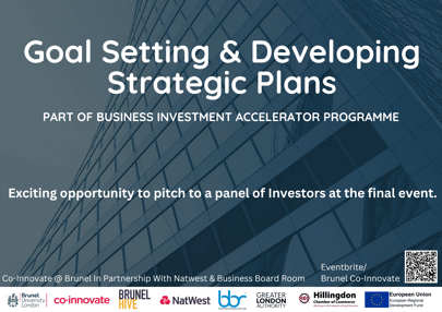image of Business Investment Accelerator Programme: Goal Setting & Developing Strategic Plans