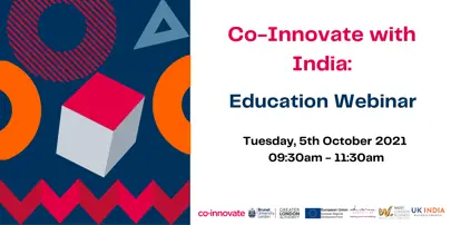 image of Co-Innovate with India: Education webinar