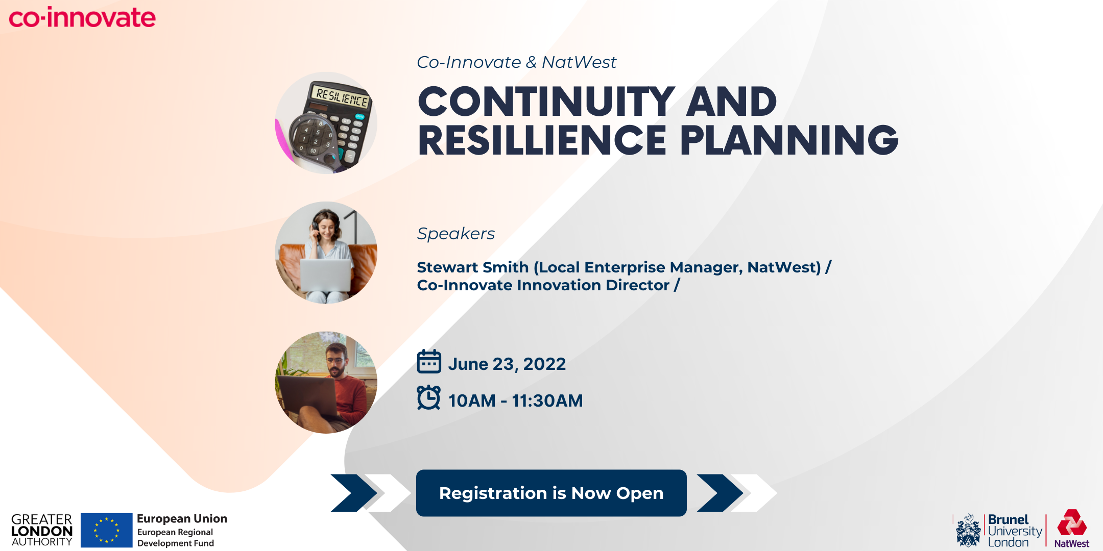 Co-Innovate & NatWest - Continuity & Resilience Planning
