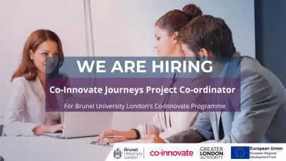 image of Hiring - Co-Innovate Journeys Project Co-ordinator