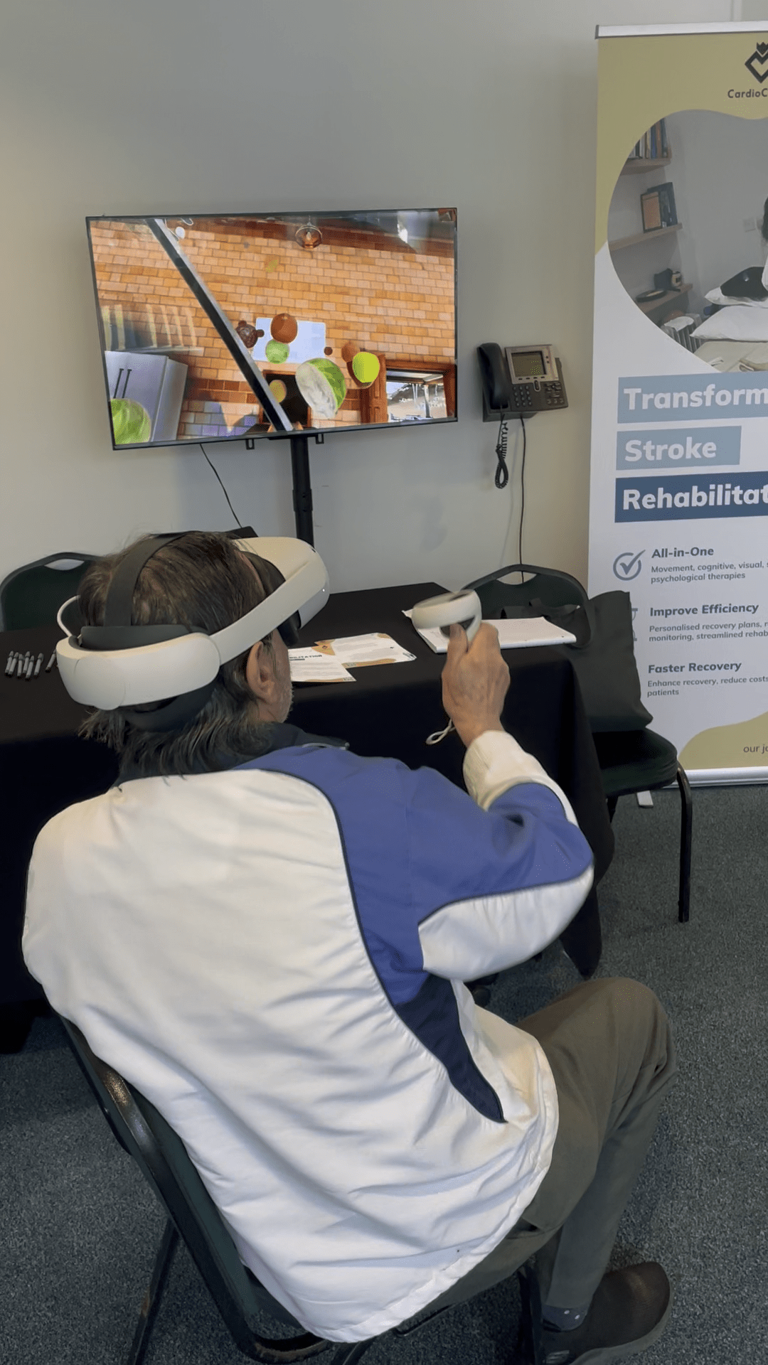 Reneural, Solution for stroke patients