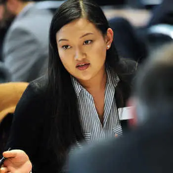 A postgraduate Economics and Finance student enters a discussion about studying Economics and Finance at postgraduate level