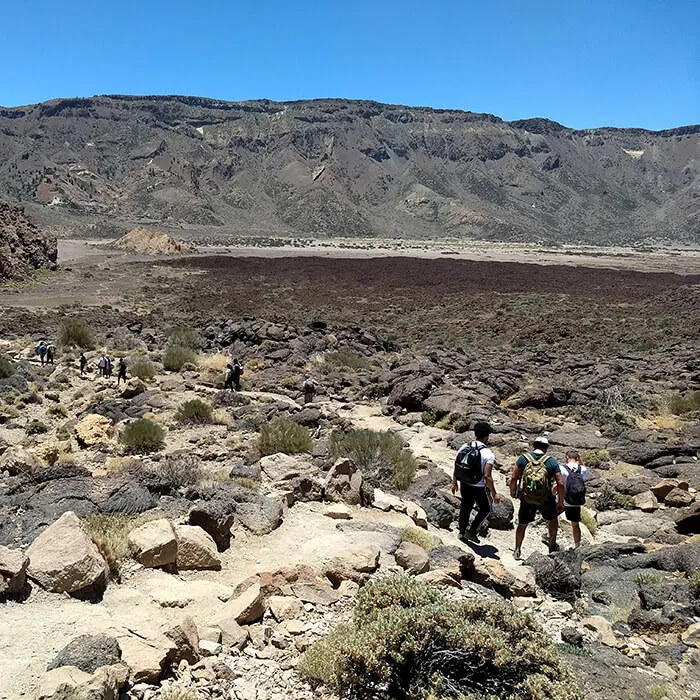 Tenerife field trip - exploring the caldera