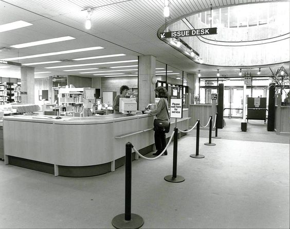 Library completed and opened by Herr Heinrich Böll