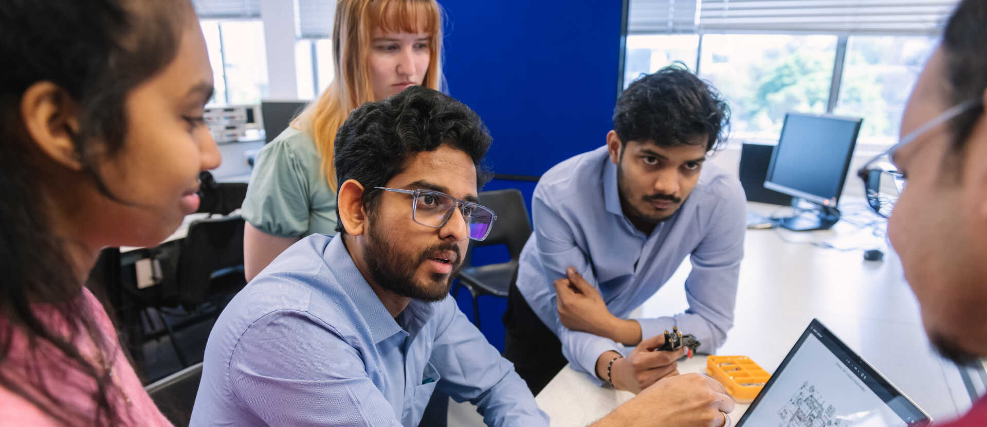 image of three students 