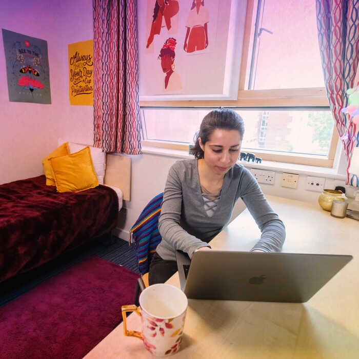 Student in accommodation