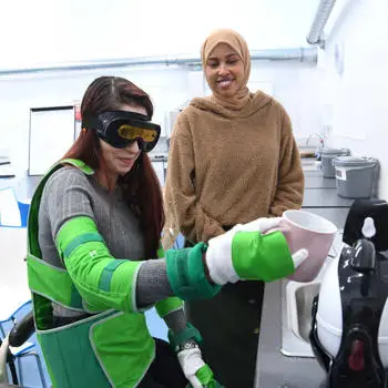 image of two students