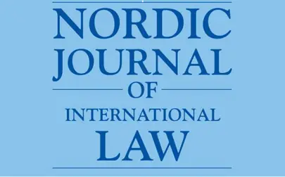 image of Dr Solomon's Latest Article Published in the Nordic Journal of International Law