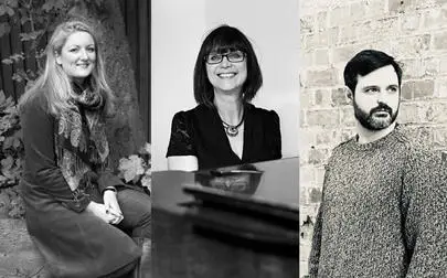 image of Brunel Friday lunchtime concert: Women in Song: Jane Wilkinson, soprano, Sally Goodworth, piano & Sam Cave, guitar
