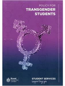 Policy for transgender students