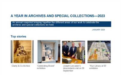 image of A Year in Archives