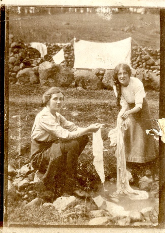 Lake district trip washing 1913