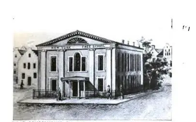 image of The First Lancasterian School in the USA