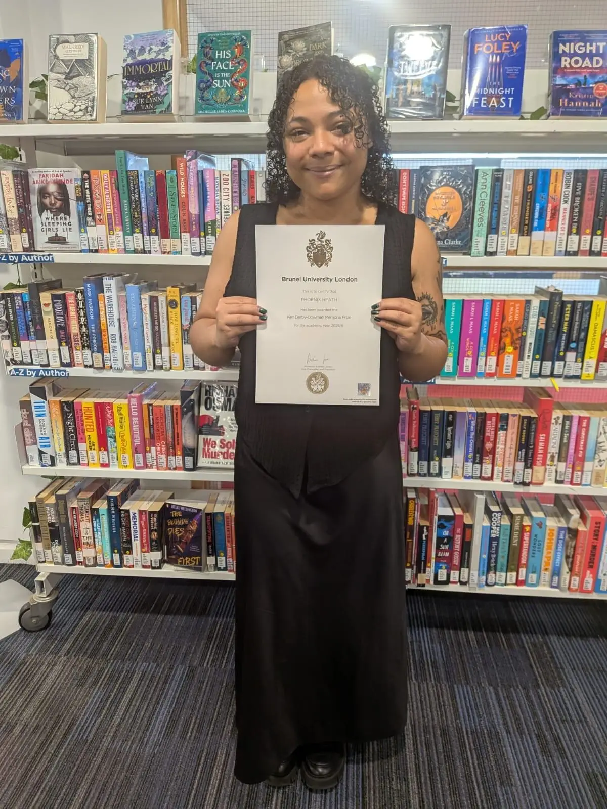Phoenix with Award