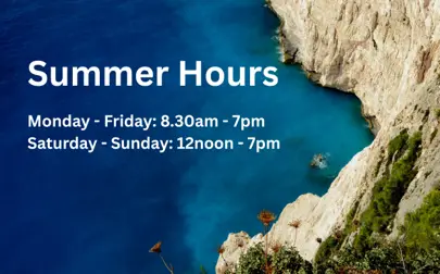image of Summer Opening Hours