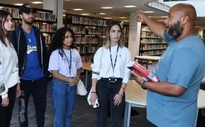 image of Library Tours During Welcome Week