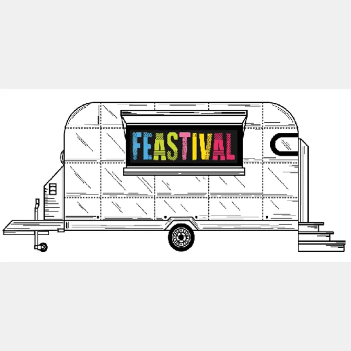 Feastival foodtruck logo