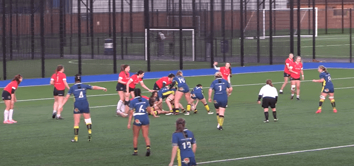 Brunel Rugby womens team match photo