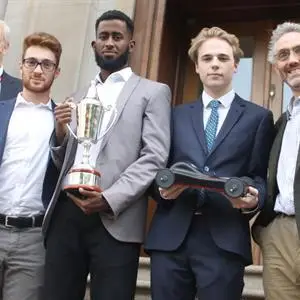 image of Three Mechanical Engineering students became the Grand Champions of the 2017 Year 2 IMechE National Design Challenge
