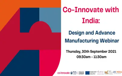 image of Co-Innovate with India: Design and Advanced Manufacturing