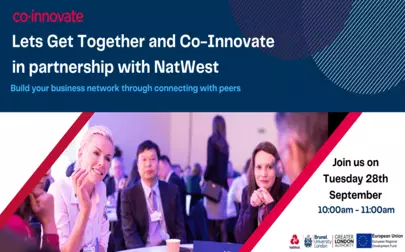 image of Let's Get Together and Co-Innovate with NatWest