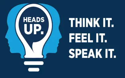 image of Heads Up Campaign with guest speaker Adam Deacon