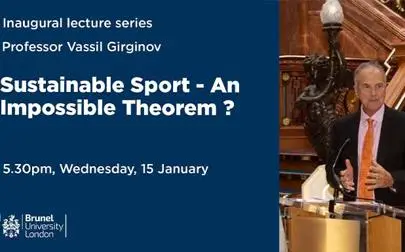 image of Inaugural Lecture: Sustainable Sport – An Impossible Theorem?, Vassil Girginov