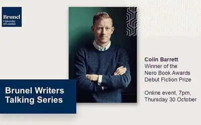 image of Brunel Writers Talking Series: Colin Barrett