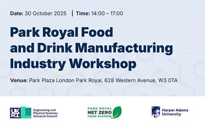 image of Park Royal Food and Drink Manufacturing Industry Workshop