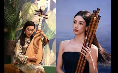 image of Brunel Arts Lunchtime Concert - Silk & Bamboo Duo